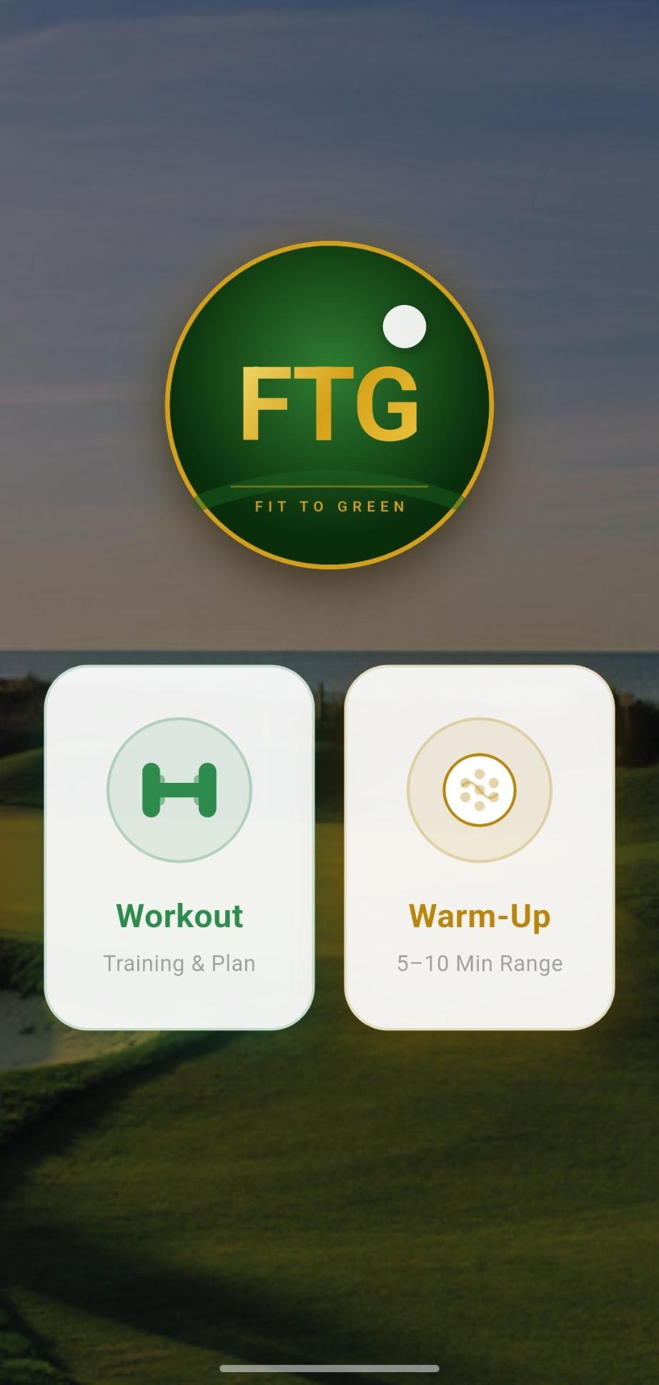 Fit to Green App Screenshot